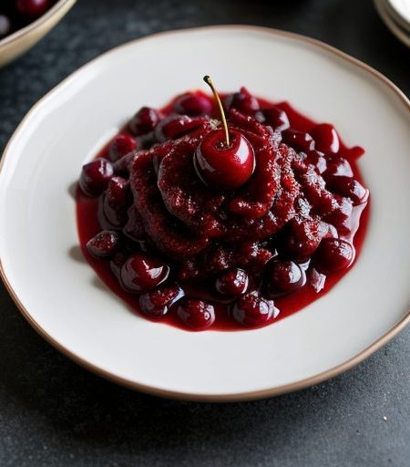 Greek Sour Cherry Preserves recipe image