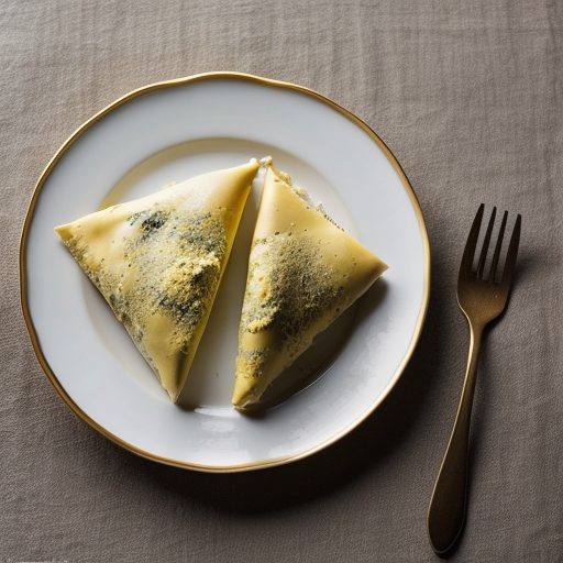 Greek Spinach Triangles recipe image