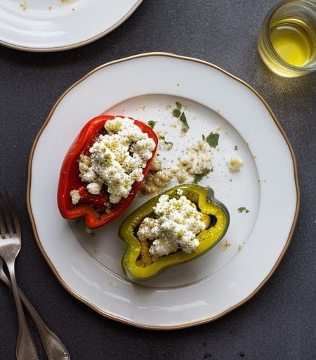 Greek Stuffed Bell Peppers recipe image