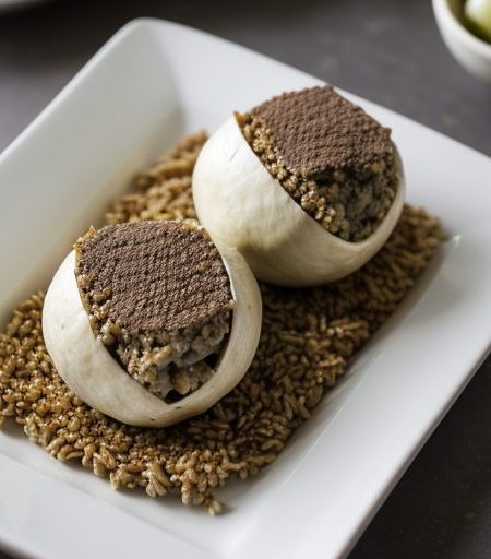 Greek Stuffed Footballs recipe image
