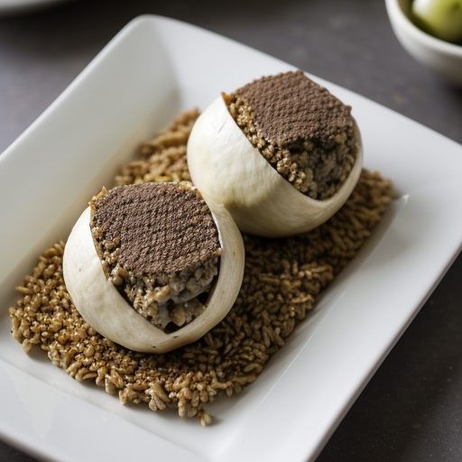 Greek Stuffed Footballs recipe image