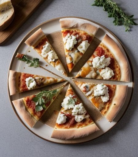 Greek Style Pizzas recipe image
