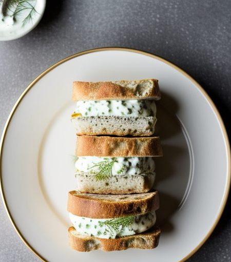 Greek-Style Pocket Sandwich recipe image