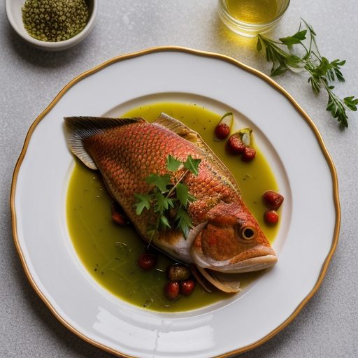 Greek Style Red Snapper recipe image