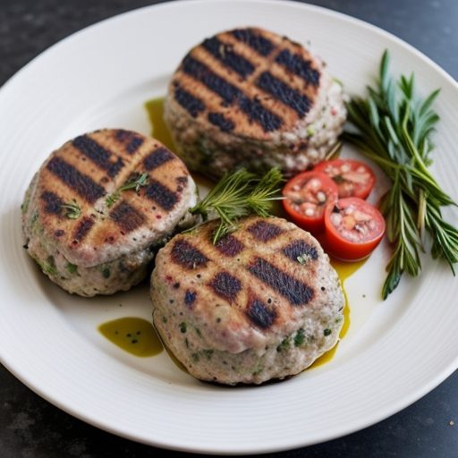 Greek Turkey Burgers recipe image