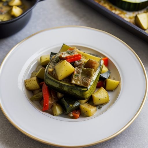 Greek Vegetable Casserole recipe image