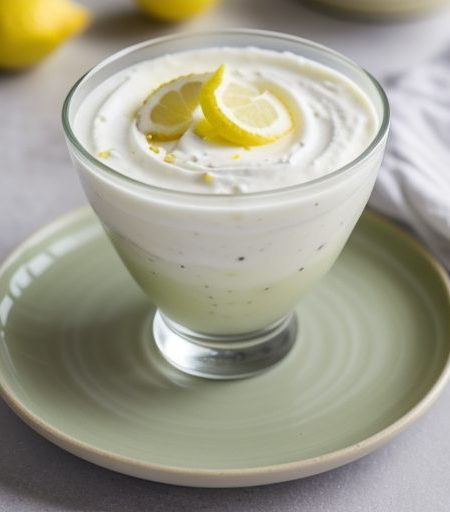Greek Yogurt Syllabub recipe image
