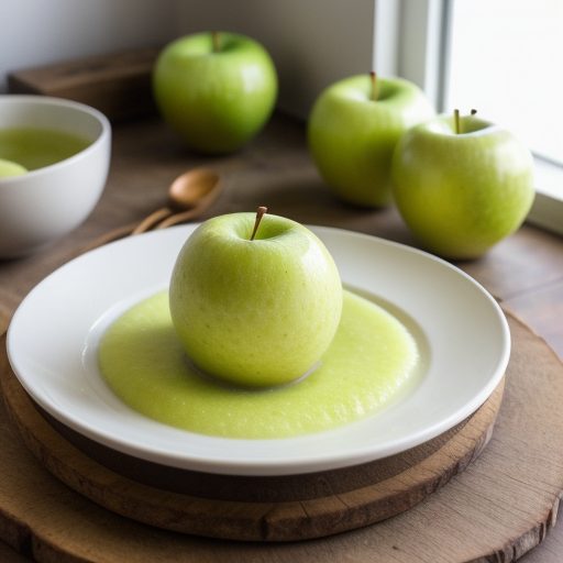 Green Apple Sorbet (Sorbet De Pommes Vertes recipe image