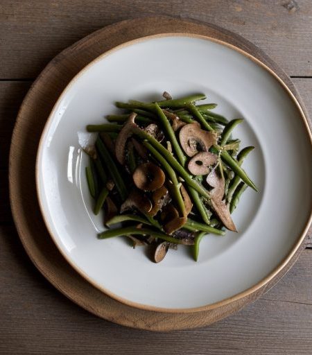Green Bean & Mushroom Stir-Fry recipe image