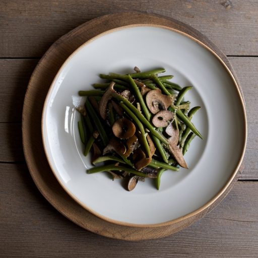 Green Bean & Mushroom Stir-Fry recipe image