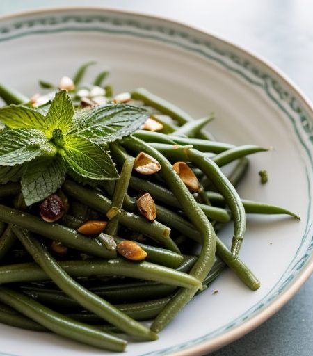 Green Bean Salad With Mint recipe image