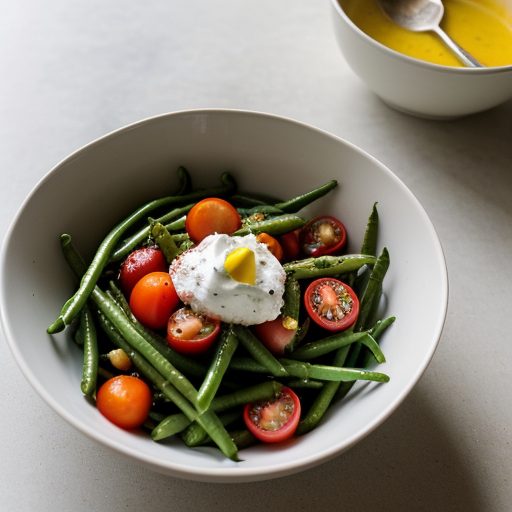 Green Bean & Tomato Salad recipe image