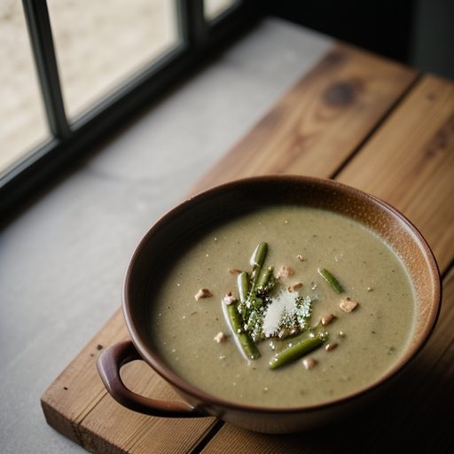 Green Bean and Garlic Soup recipe image