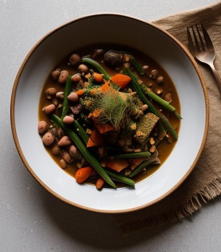 Green Bean and Vegetable Ragout (3 Pts recipe image