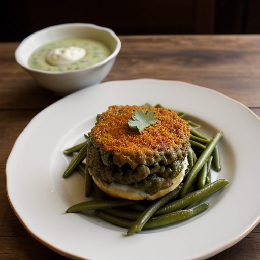 Green Beans 'N Burger Bake (M_c-Tx recipe image