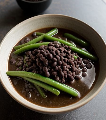 Green Beans With Fermented Black Beans and Pork Sauce recipe image