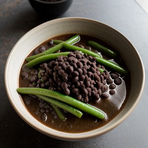 Green Beans With Fermented Black Beans and Pork Sauce recipe image