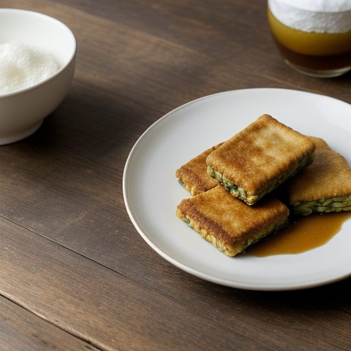 Green Beans With Fried Bean Curd recipe image
