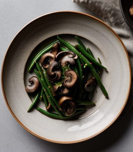 Green Beans With Mushrooms recipe image