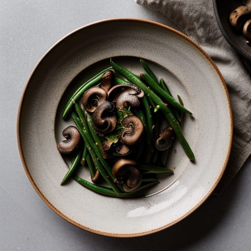 Green Beans With Mushrooms recipe image