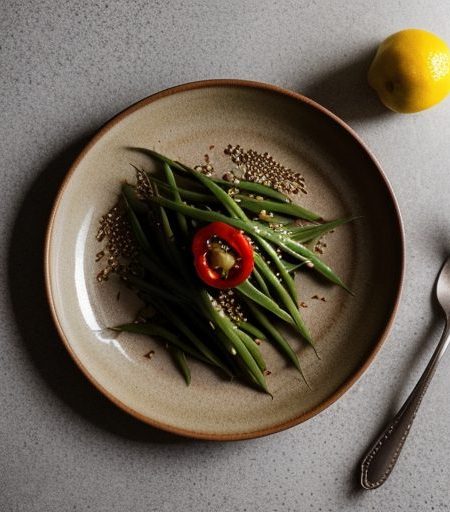 Green Beans With Sweet Red Pepper recipe image