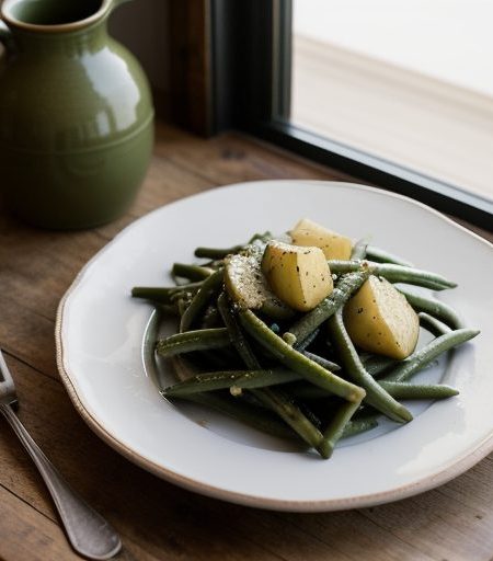 Green Beans~ Zucchini & Potatoes recipe image