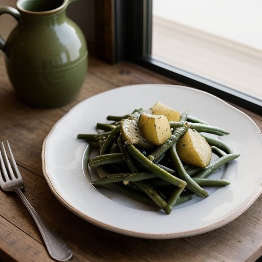 Green Beans~ Zucchini & Potatoes recipe image