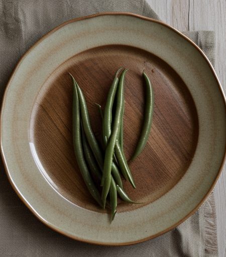 Green Beans in Basil-Walnut Vinaigrette recipe image