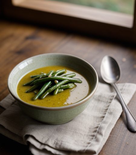 Green Beans in Mustard Sauce recipe image