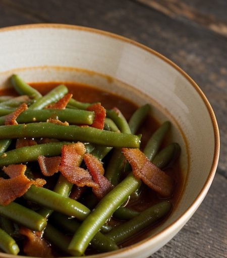 Green Beans in Tomato Sauce recipe image