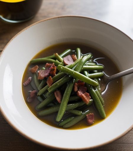 Green Beans in Wine Sauce recipe image