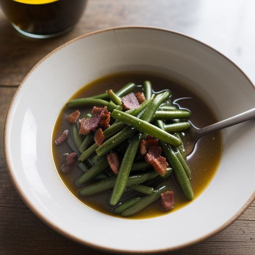Green Beans in Wine Sauce recipe image