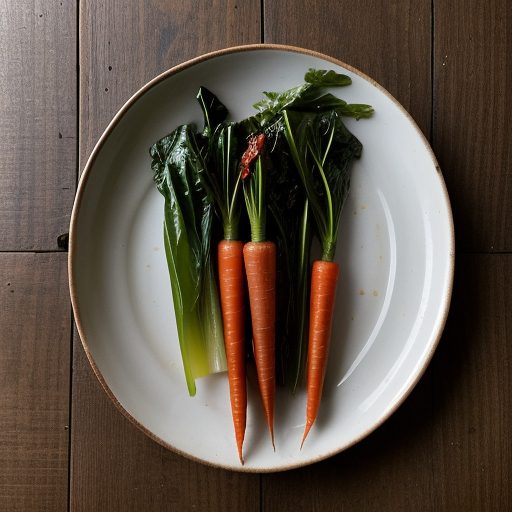 Green Chard & Slivered Carrots recipe image