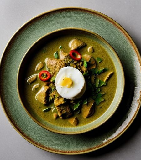 Green Chicken Curry (Gaeng Kiow Wahn Gai recipe image