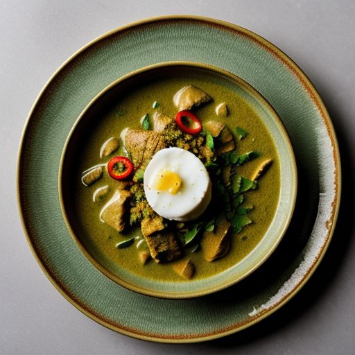 Green Chicken Curry (Gaeng Kiow Wahn Gai recipe image