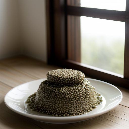 Green Chicken With Sesame Seeds recipe image