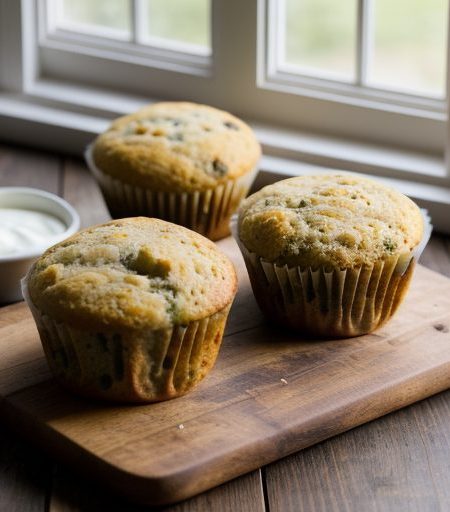 Green Chile Muffins recipe image