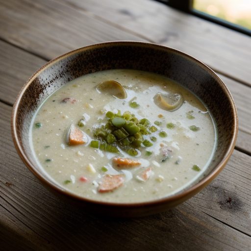 Green Chile & Oyster Chowder recipe image