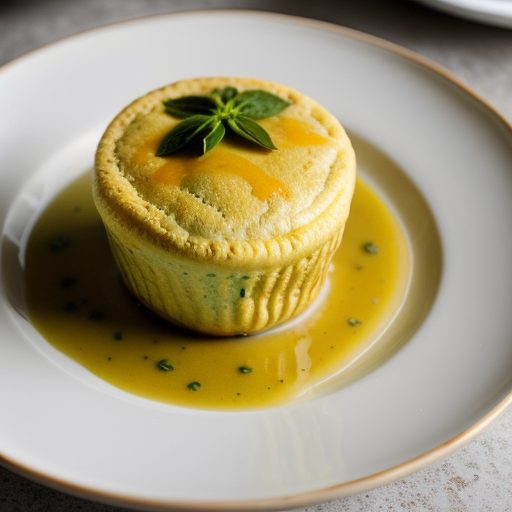Green Chili-Cheese Souffle recipe image