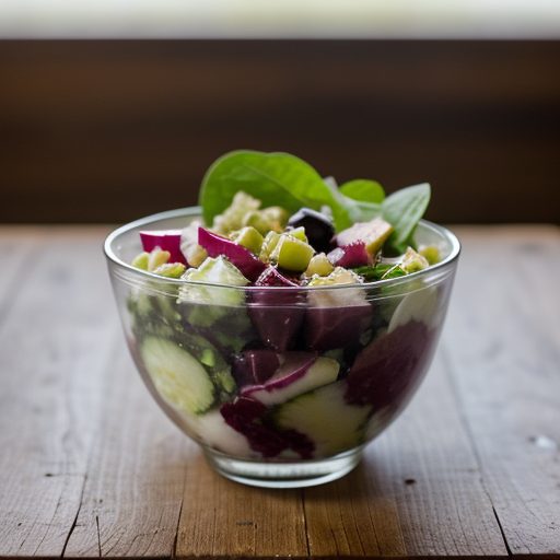 Green Gage Plum Salad recipe image