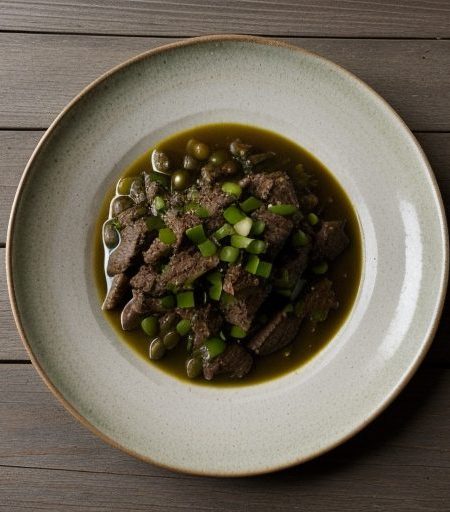 Green Garlic Chili recipe image