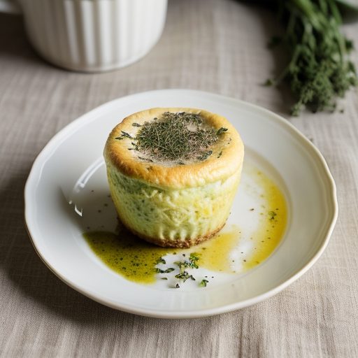 Green Garlic and Cheese Souffles - Country Living recipe image
