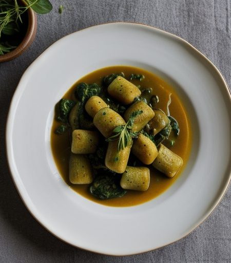 Green Gnocchi recipe image