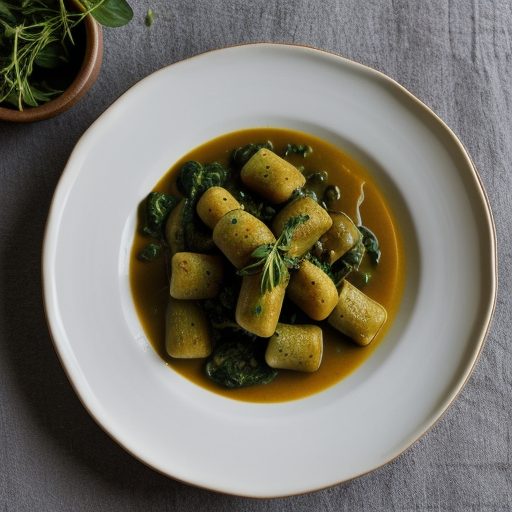 Green Gnocchi recipe image