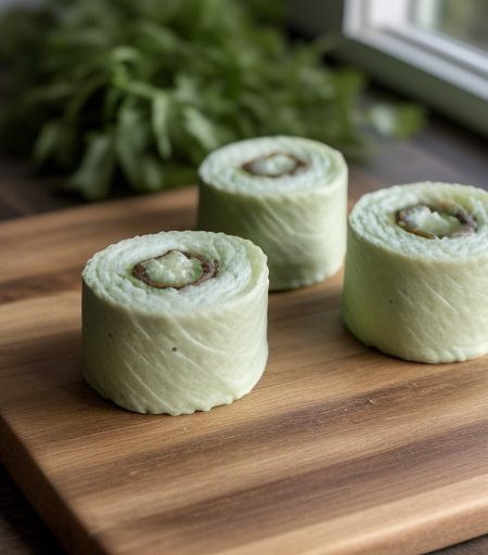 Green Goddess Appetizer Rolls recipe image