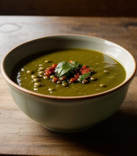 Green Lentil Soup recipe image