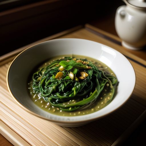 Green Noodle Pudding recipe image