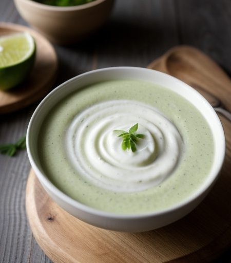 Green Onionyogurt Sauce recipe image