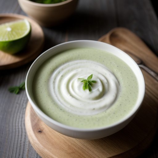 Green Onionyogurt Sauce recipe image