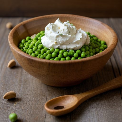 Green Pea and Peanut Salad recipe image